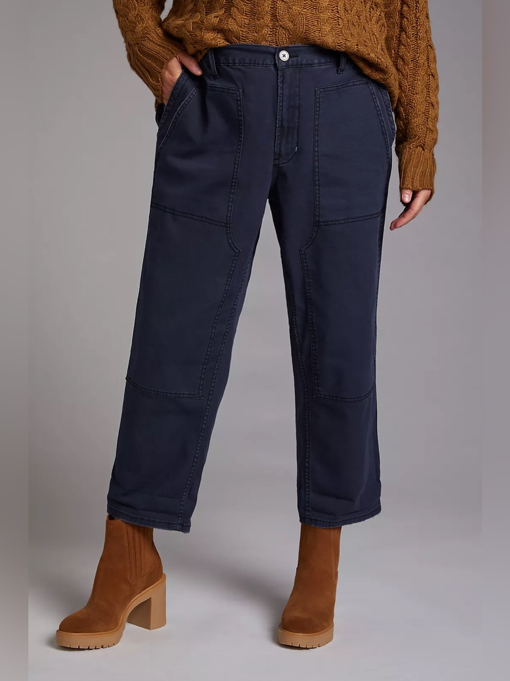 Pilcro The Roamer Navy Pants